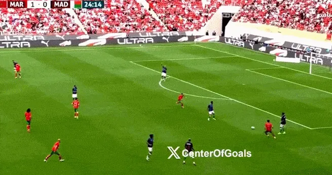 摩洛哥4-0马达加斯加,萨伊瓦里梅开二度,卡埃比破门
